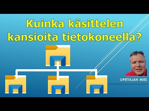 Kansioiden käsittely tietokoneella resurssienhallinnan avulla