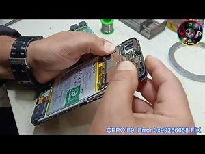 #Oppo F9 Software unbrick | Download not completed Error code 0x992566 |I Error code 0x99256658 Fix