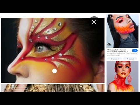 tutorial de maquillaje de hielo y fuego #trending#viral#video#foryou#viralvideo#shorts#shortsbideo