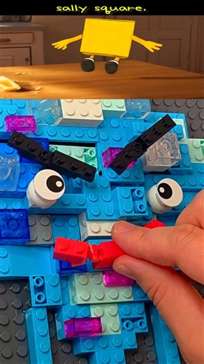 Satisfying Art Diamond 💎Save The Shapes with Lego ‪@애플퐁‬