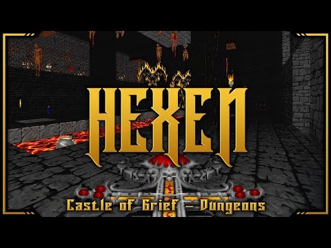 Hexen - Episode 19 - Full Game Playthrough - Castle of Grief - Dungeons