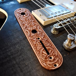 Telecaster Guitar Control Plate | Embellishment Wood Engraved - Etsy