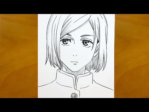 Anime drawing | How to Draw Kugisaki Nobara from Jujutsu Kaisen | step by step | Draw anime
