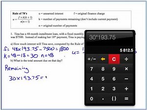 CM Lecture 11 4b2 Rule of 78s