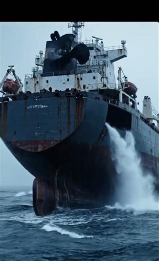 Unprecedented Shipwreck Colossal Vessel Succumbs to Sea #ShippingDisaster