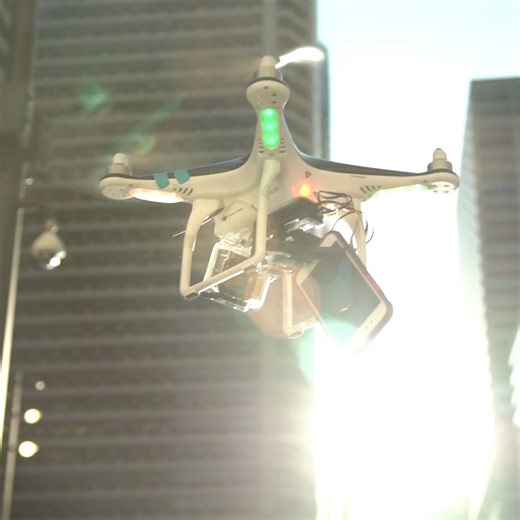 Meet the drop drone, our custom field drop tester. We’re taking #DropTestTuesday to a new level. | Speck