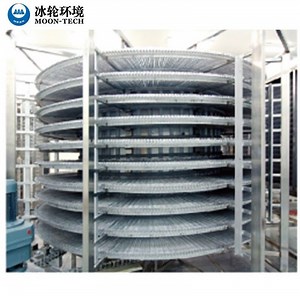 [Hot Item] IQF Spiral Freezer, Spiral Quick Freezer for Shrimp, Meat, Fish