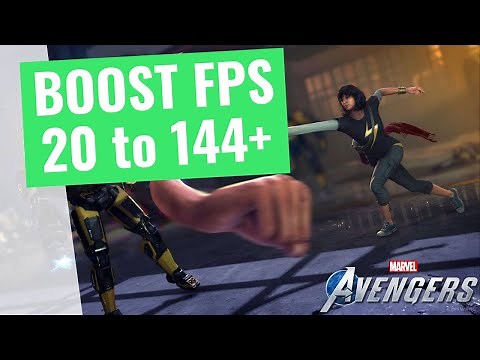 Marvel’s Avengers Game - How to BOOST FPS and Increase Performance on any PC