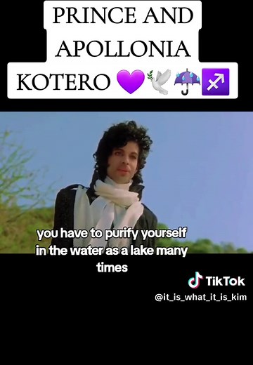 Purple Rain Movie 1984 - Prince & Apollonia Kotero Sad Scene