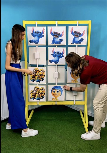 Jogo da memória de Divertidamente, Minions e Stitch. @eugabi.vieira | jogo