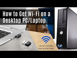 How to Get Wifi on Desktop​ PC/Laptop | How to Connect Desktop PC to Wifi​