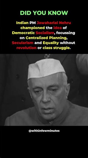 Nehruvian Socialism and its Legacy #indianhistory