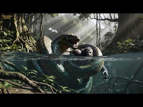 Millions Years Ago | Kong faces off against a giant python in a battle that shakes the green forest.