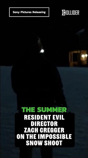 Resident Evil’s Night Shoots Had Zach Cregger Saying “Never Again” 🌙🥶 #residentevil