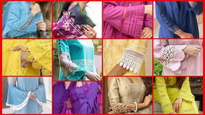 294K views · 11K reactions | Beautiful Sleeves Design for Kurti Top & Blouse || sleeves pattern Ideas Beautiful Lace & Button Sleeves Design Ideas for Kurti Top & Blouse || sleeves pattern Ideas || #sleeves #sleevesdesign #sleevespattern | Fashion trends by simran | Facebook