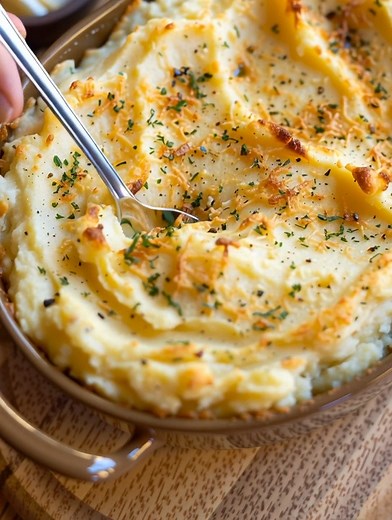 68K views · 107 reactions | Cheesy Garlic Mashed Potatoes ingredients: 1 bag of russet potatoes (about 5 pounds), peeled and diced 1/2 cup (1 stick) salted butter 4 oz Philadelphia cream cheese Recipe in First Coʍmеոτ  | Grandma’s Recipe Book | Facebook