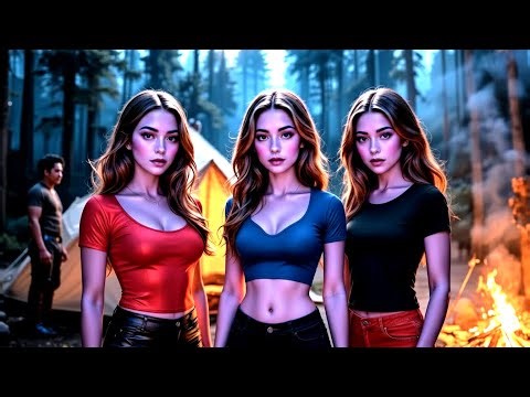 “Alone in My Camp with Three Alien Seductresses " Sci-Fi | HFY Romance