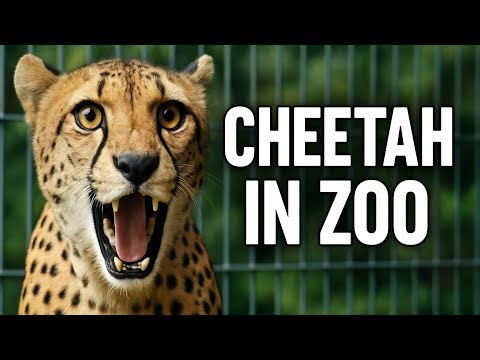 How Cheetahs Live in Zoos | Real Experience | watch now 😆😱