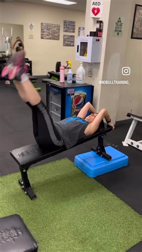 5.1K views · 78 reactions | Reverse Sit Ups w @lilpixypie Sound ON  #TeamNoBull #Abs | No Bull Training | Facebook