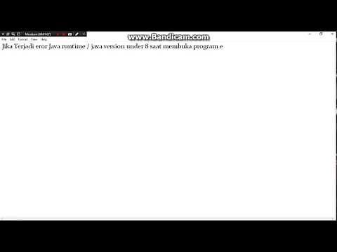Efaktur error java pada windows - Java Runtime environment