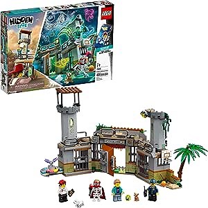 LEGO Hidden Side Newbury Abandoned Prison 70435, Augmented Reality App-Driven Ghost Hunting Toy, Includes Jack, Rami, El Fuego and Nate Lockem Minifigures, Plus 2 Dog Figures (400 Pieces)