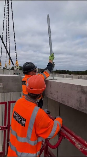 Non-Drill Edge Protection In Action | SafeSmart Access UK