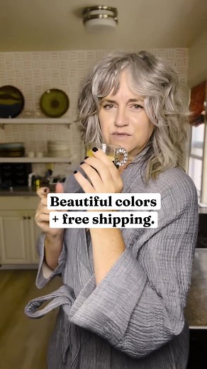 GET UP TO 50% OFF - Black Friday Sale The robe designed for your dream night in. Four layers of soft Turkish cotton gauze with hidden pockets and waist tie. 100% long-staple Turkish cotton. One size fits most. Spa-like softness that's light as air but cozy as a hug. Mindfully made for slow living. Don't miss out on the Black Friday Sale - Up to 50% OFF! | The Loomia