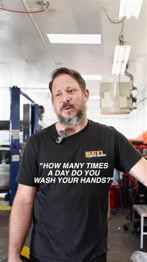 Ever wondered how many times a technician washes their hands in a single day while working on vehicles? Today, one of our amazing technicians here at Heath’s Auto Service in Prescott, Arizona is giving you the inside scoop. We’re ready to serve you and help with all your automotive repair and service needs. Come visit us today and learn more: heathsauto.com #arizonaautorepair #prescottautorepair #prescotttechnician | Heath's Auto Service - Prescott