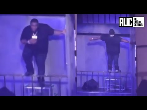 Rod Wave Jumps Off Balcony And Goes Through The Floor