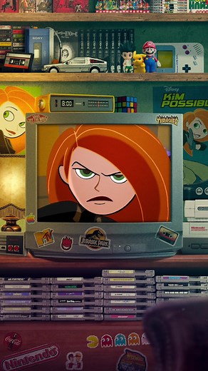 Kim Possible Cartoon: Nostalgic 80s & 90s Retro TV