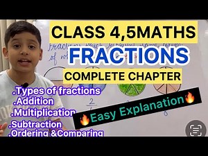 FRACTIONS|| FRACTIONS FULL CHAPTER || FRACTIONS CLASS 4|| FRACTIONS CLASS 5 #fraction #fractions