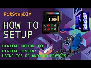 How to set up a digital dash, display or button box for your sim racing games using dash panel
