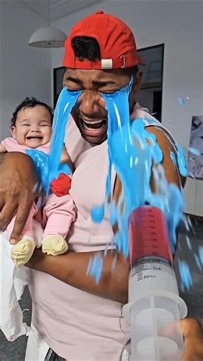 Baby cute Injection 😱😂😭