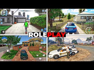 TOP 10 Best Open World ROLE PLAY Games like GTA 5 Online for Android & iOS • High Graphics Games