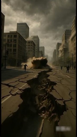 🌍 Earthquake Destroys the City | Realistic AI Simulation ⚠️💥