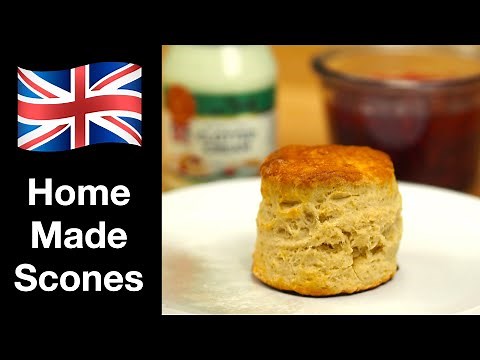 e75 Homemade Scones. Best homemade scone recipe. How to make traditional British scones at home.