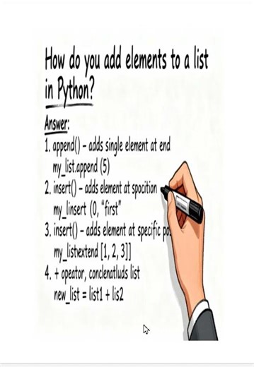 ✨✨✨How to add element to a list in python