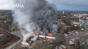 267K views · 5.4K reactions | Massive damage from the tornado in Selma Alabama. Cars and homes destroyed, buildings on fire. SKYBAMA | Alabama Aerial Photography | Facebook