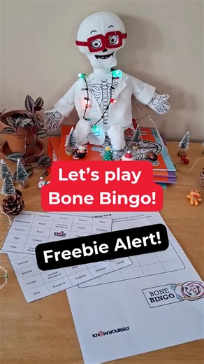 🦴 Want to make learning about bones fun, hands-on, and actually exciting? . We’ve got a brand new FREE resource—Bone Bingo! 🎉 . Print the pages, cut out each player card, and let your kids start matching bones like anatomy pros. They can even design their own bingo card! ✂️🧠 . Comment 😍FREE😍 to get your Bone Bingo and make learning an adventure! . #KnowYourselfAcademy #STEMLearning #AnatomyForKids #HealthLiteracyForKids #HomeschoolKids #ScienceMadeFun #PlayWithPurpose