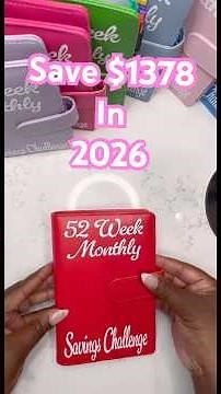 Save $1378 in 2026 with This Fun Weekly Challenge!