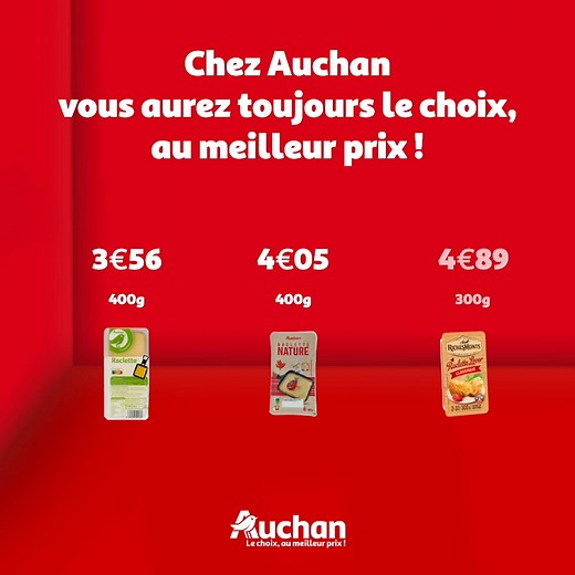 11 reactions | Le choix, au meilleur prix ! | Auchan Luxembourg | Facebook