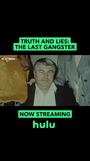 #truth and #lies: the last #gangster is now #streaming on @hulu. #mob #mafia #crime #truecrime #documentary #newyork #nyc #hulu #father #daughter