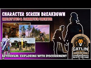 New World Character Screen Breakdown – A Look Behind the Archetypes!