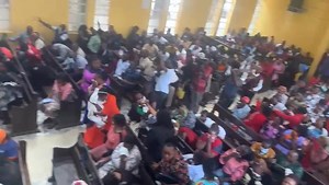 Congregates at Kariobangi where Rigathi Gachagua is attending a church service teargassed by police | Embu Newspaper