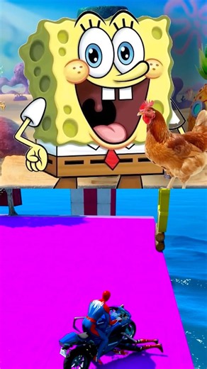 Spongebob and Patrick Goes To KFC😍🍗🍗🤭