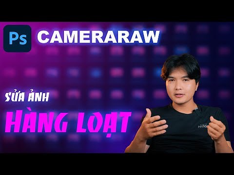 Instructions for batch editing photos using Cameraraw in Photoshop | Hainguyen Media