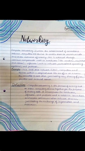 IT project file on computer networking and topologies | class 10 | Class 8 |PDF link in description