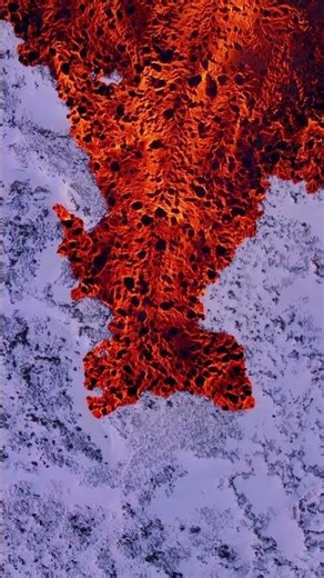 Real HD Volcano Eruption 🌋 | Powerful Natural Sound, Stunning Visuals | Nature Power | Real Soothing