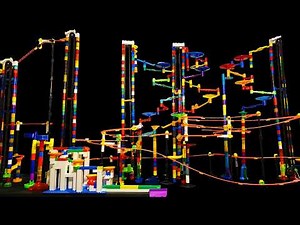 The World's Tallest marble run race