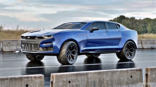 Exclusive: Chevy Camaro SUV Rendering Blends The Best Of Both Worlds